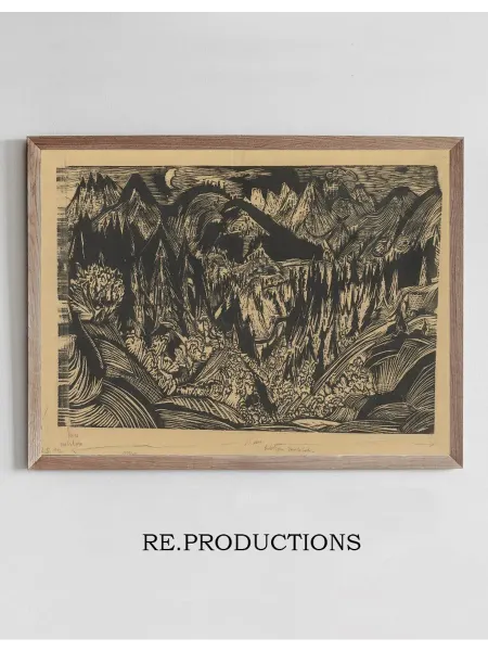 Re.productions Постер Junkerboden - Ernst Ludwig Kirchner
