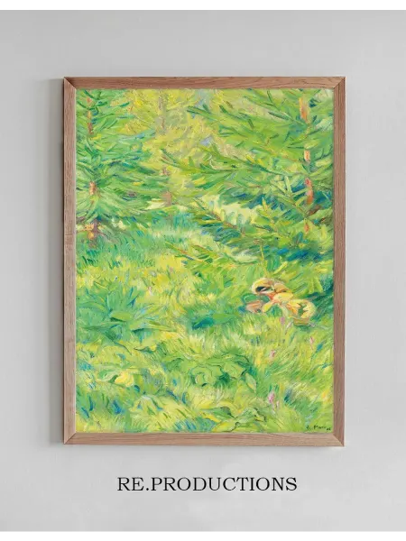 Re.productions Постер Grüne Studie - Franz Marc