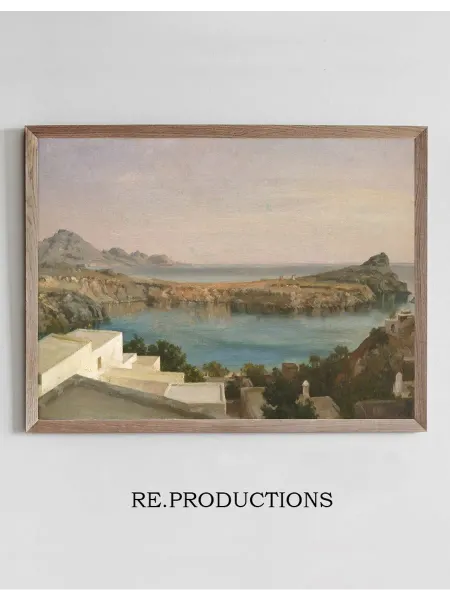 Re.productions Постер Lindos, Rhodes - Frederic Leighton