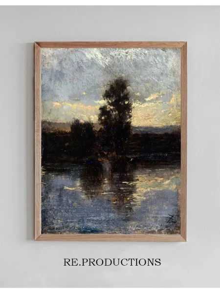 Re.productions Постер La Seine - Félix Ziem