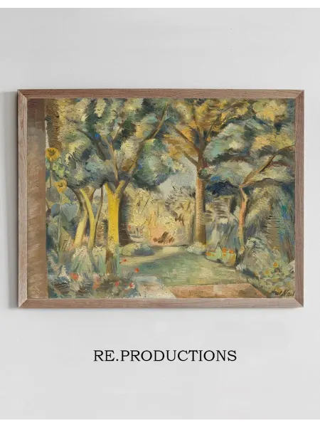 Re.productions Постер The Garden at Meadle - Paul Nash