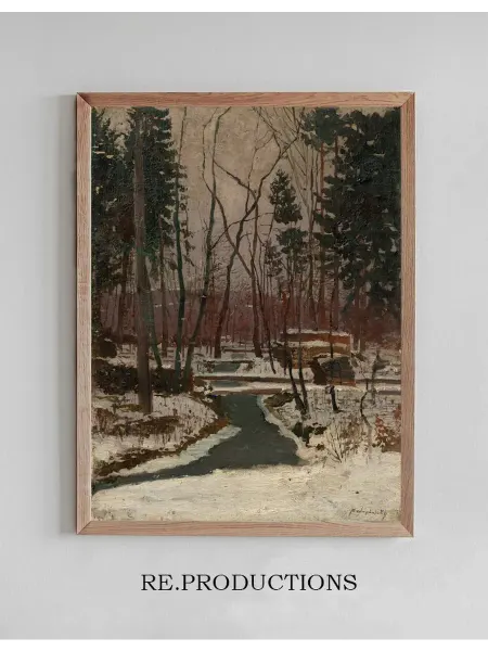 Re.productions Постер Thaw - Ladislav Mednyánszky