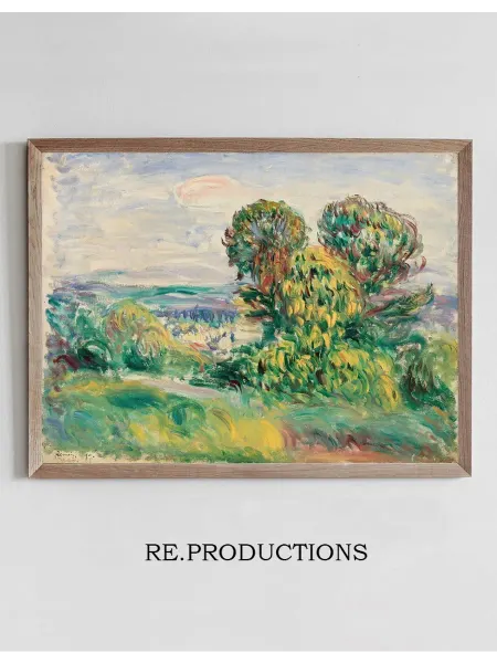Re.productions Постер Landscape - Pierre-Auguste Renoir