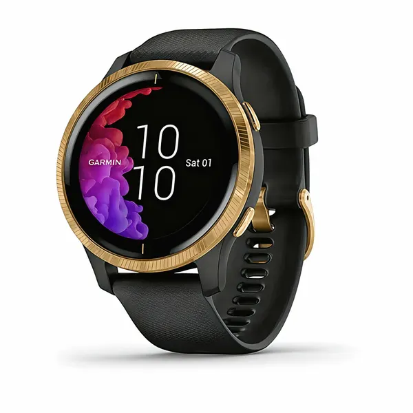 Смарт-часы с GPS-приемником Garmin VENU, черные, 010-02173-34