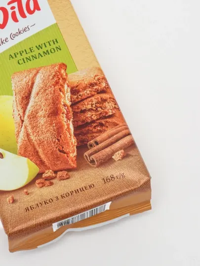 Печенье Lovita Cake Cookies Apple with Cinnamon, 168 г