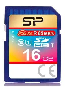 Карта памяти Silicon Power SDHC 16GB Elite UHS-I U1
