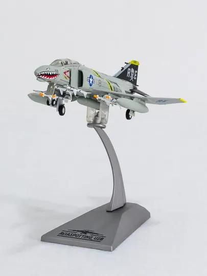 Модель военного самолёта истребителя F-4C Phantom, ВМС США 17,5 см Металл+пластик