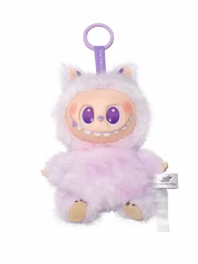 Игрушка LABUBU, коллекционный брелок-перо Labubu, 17 см, с подвижными частями