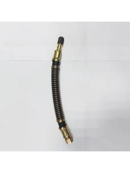 Шланг подкачки шин гибкий 170 мм (резина)
