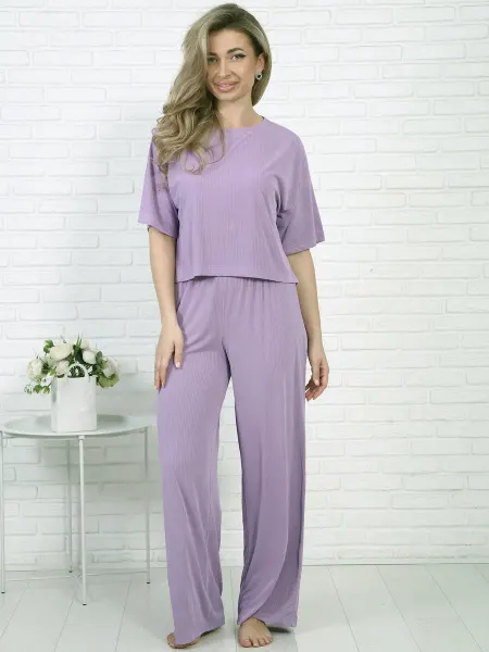 KOZA style Комплект двойка с брюками из лапши больших размеров
