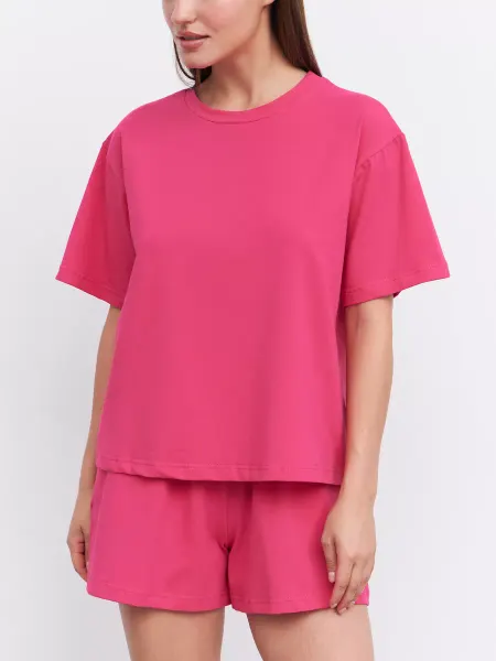 Mimi Pajamas Пижама шорты футболка из ткани супрем