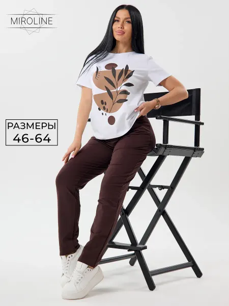 Miroline Спортивный костюм женский летний с брюками