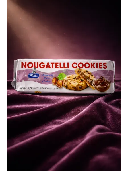 Печенье Merba Nougatelli с ореховой начинкой, 170 г