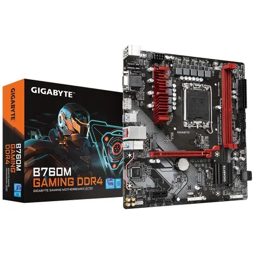 Материнская плата Gigabyte B760M GAMING Intel B760 LGA 1700 DDR4