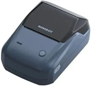 Термопринтер для наклеек, 203dpi 50мм/с/USB/BT голубой/черный NIIMBOT B1 (1746799)