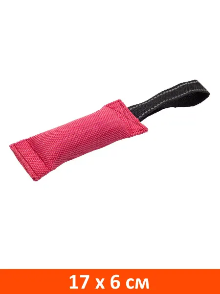 Каскад Игрушка для собак Кусалка красная 17х6см