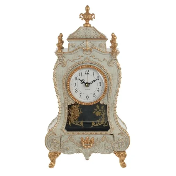 Часы настольные декоративные с музыкальной шкатулкой, L17 W9 H34 см KSM-219593