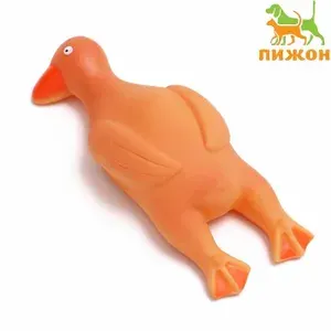 Игрушка для собак пищащая Большая утка , 18 см