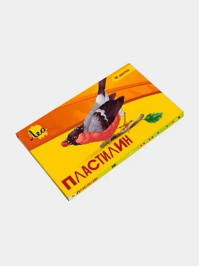 Пластилин для детей Лео Ярко, классический, 18 цветов, 360 гр