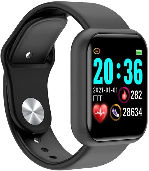 Умные часы Irbis Iceline черный Display: 1.3inch TFT color screen Touch type: single point touch Battery: 150mAh черный
