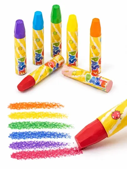 Масляные мелки BEIFA Oil Pastel в пластиковом кейсе, 18/24 цвета
