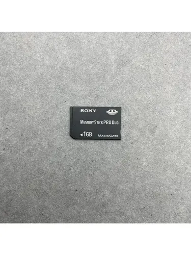 Карта памяти Sony Memory Stick Pro Duo Magic Gate 1 ГБ для фотоаппарата sony cyber shot / sony playstation PS