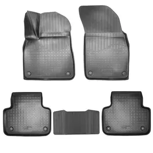 Коврики в салон подходят для Audi Q8 3D 18 (5 мест) (5 шт) (Po)