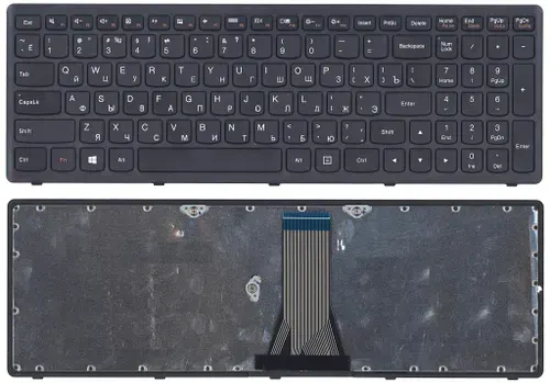 Клавиатура для ноутбука Lenovo G500S G505S p/n: 25211020, MP-12U73US-686, T6E1, 25211080, 25211050