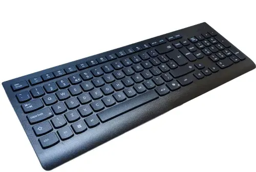 Клавиатура USB Lenovo Calliope 300 GX30M39684 KU-1601 eng. SD51P83290 5D50U84747 АНГЛИЙСКАЯ раскладка, наклейки с русскими буквами в комплекте!