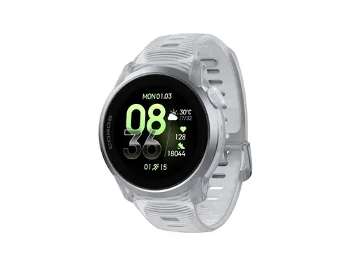 Смарт часы спортивные COROS PACE 4 Cloud White, 42мм, GPS, силикон, белый алюминиевый
