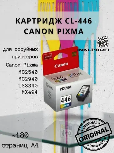 Картридж для принтера Canon CL-446 цветной (8285B001)