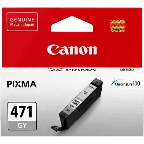 Картридж для струйного принтера Canon CLI-471 GY, серый