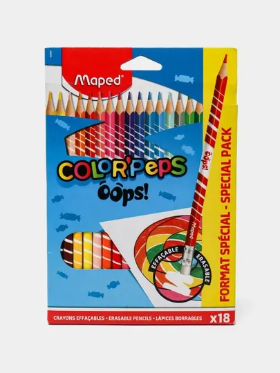 Карандаши цветные 18 цветов "Maped" 832800