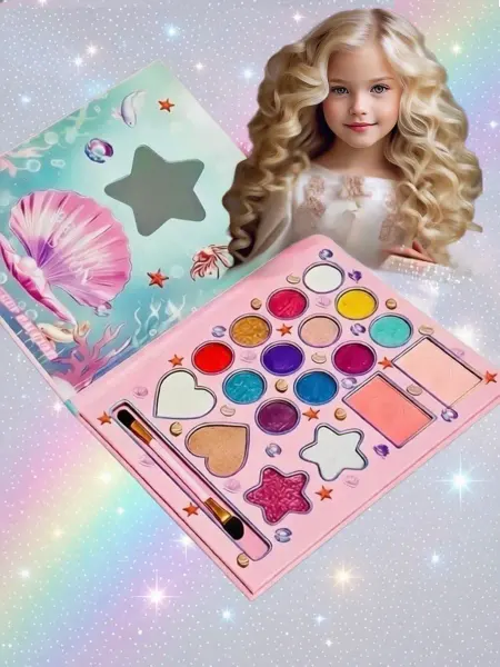 IGOODCO Палетка Тени Румяна Хайлайтер Глиттер BEAUTY 18 color