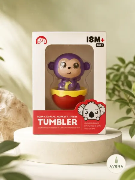 Неваляшка Tumbler — фигурка любимого животного, для развития малышей (18 мес+)