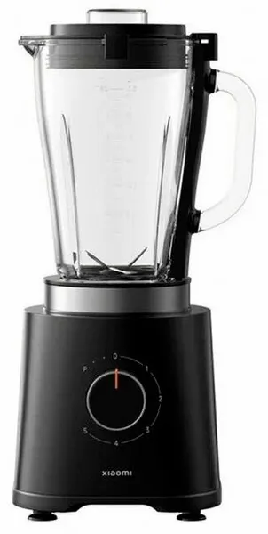 Блендер стационарный Xiaomi Blender EU BHR8936EU, 600 Вт, 1750 мл, 5 уровней скорости и функция импульса, черный