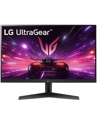 LG 23.8" Монитор 24GS60F-B IPS, Full HD, 180 Гц, AMD FreeSync, NVIDIA G-SYNC Compatible, Flicker Free, Low Blue Light (24GS60F-B), IPS, 1920x1080, 180 Гц, черный