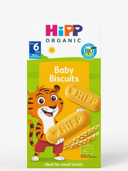 Печенье без масла и искусственных добавок HiPP Baby's, 6+ месяцев, 180 г