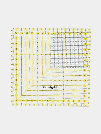 Универсальная линейка Prym, 15 * 15 см