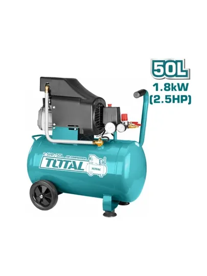 Компрессор TOTAL TC1255011 50 л, 1800W
