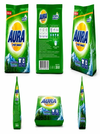 Стиральный порошок AURA «Альпийская свежесть» – 350 г