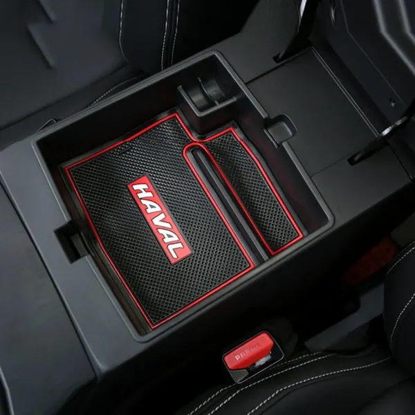 Внутренний органайзер MyPads для подлокотника Haval Jolion 2021-2023 с отделениями для мелочей