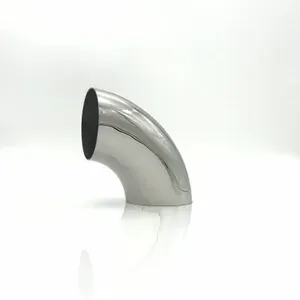 Отвод нержавейка полированный AISI304 76*1.5 90гр 1шт