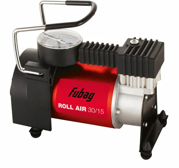 Автомобильный компрессор FUBAG Roll Air 30/15, производительность 30 л/мин, 7 бар