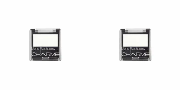 Charme, Тени для век одноцветные "Mono", Белая цапля, 2 шт