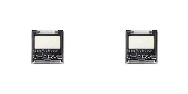 Charme, Тени для век одноцветные , Гардения, 2 шт