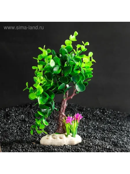 Растение искусственное аквариумное 18×11×21 5 см