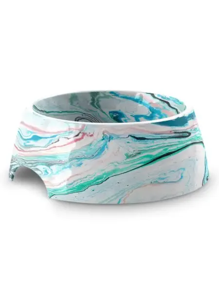 TARHONG Миска для животных "Marble Swirl", 18х18х7.1см 590мл