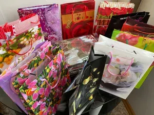 Пакет подарочный 18х24 см см, 12 шт.