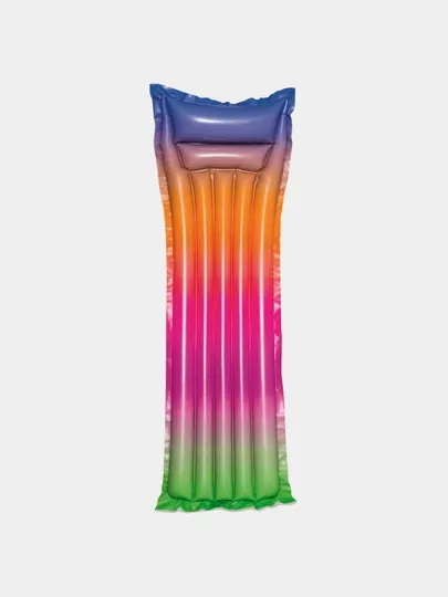 Надувной пляжный матрас Rainbow, 183х69 см, Bestway 44041
